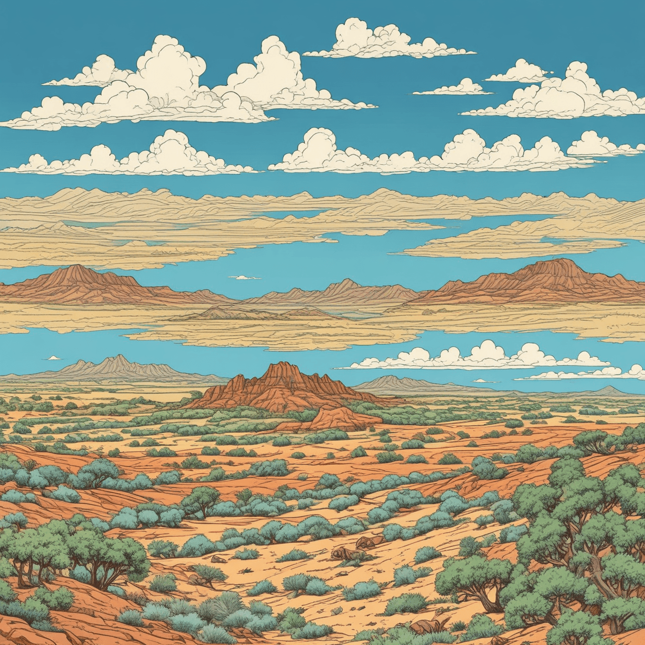 Texas Regions Quiz Defenders game banner