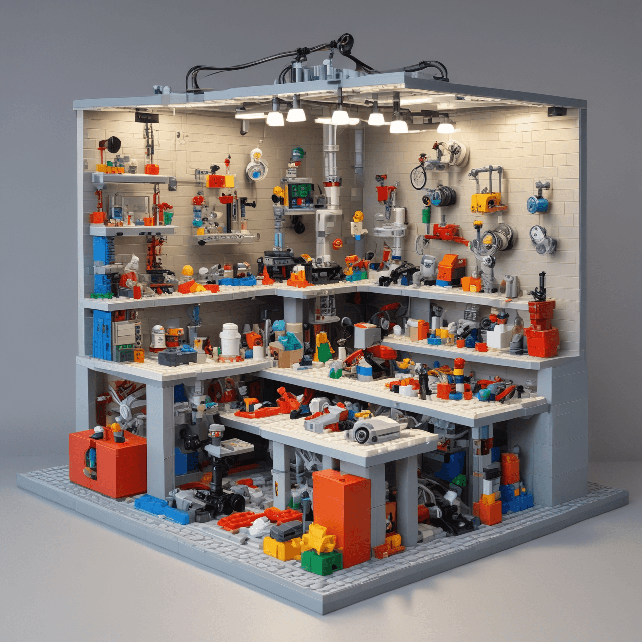 Lego Electro-Magnet Mania game banner