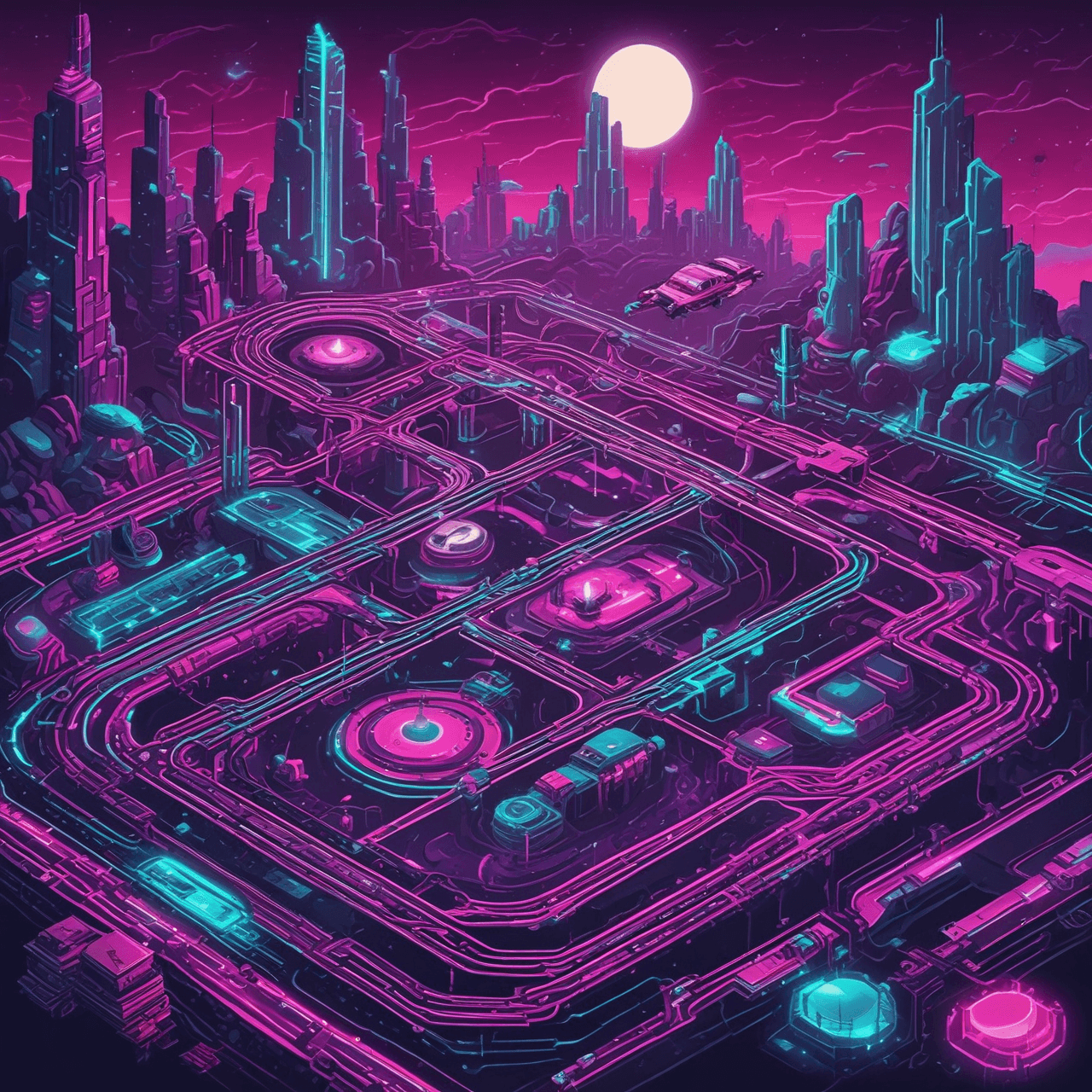 Decimal Dash: Space Punk game banner