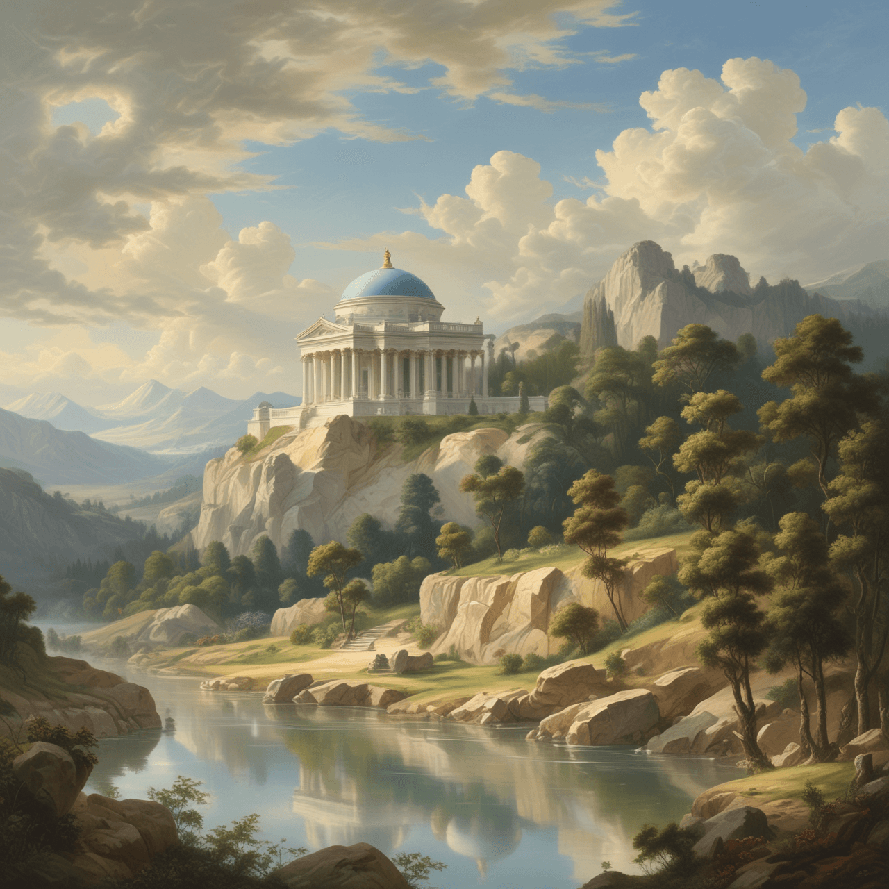 Neoclassicismo Run game banner