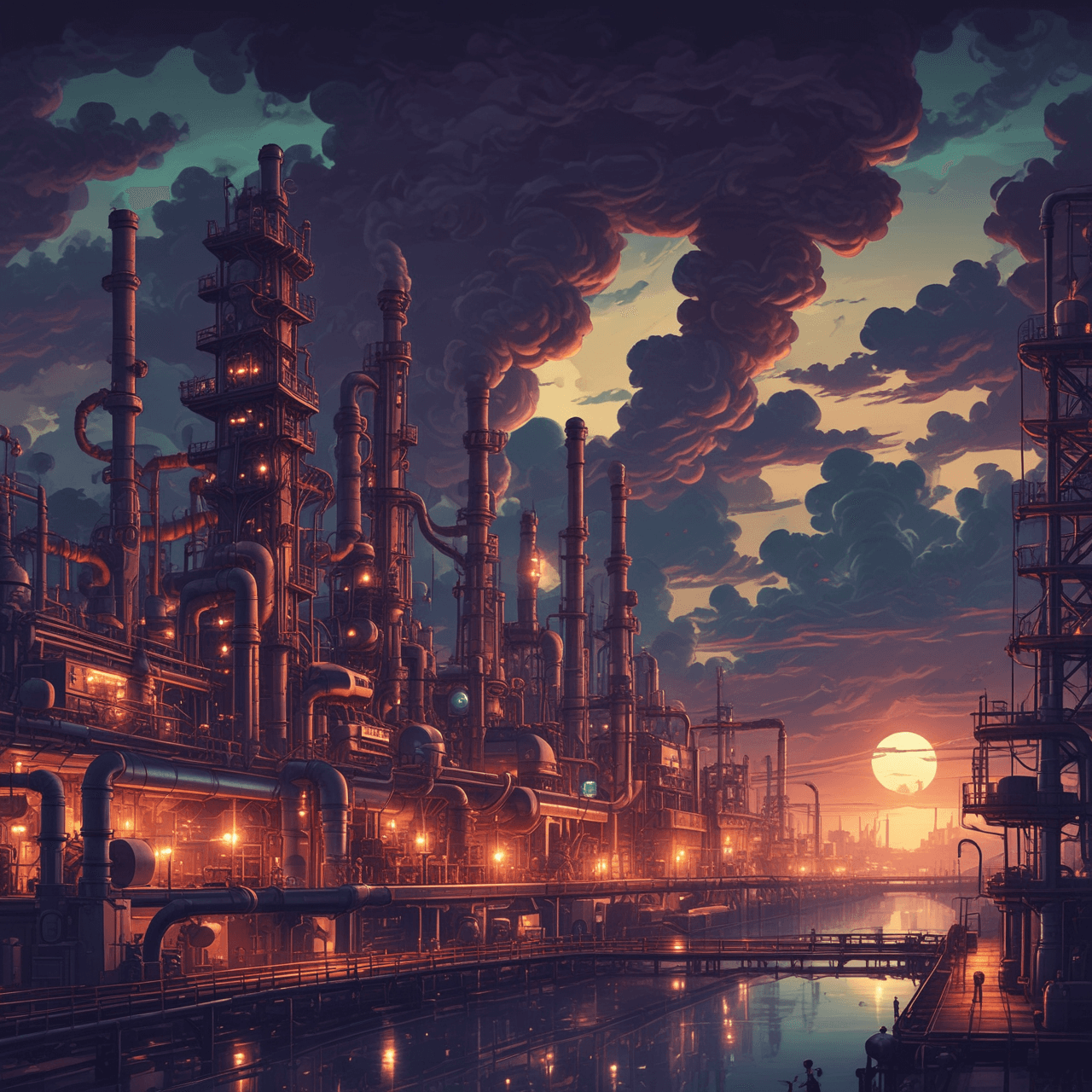 Hydrocarbon Hustle game banner