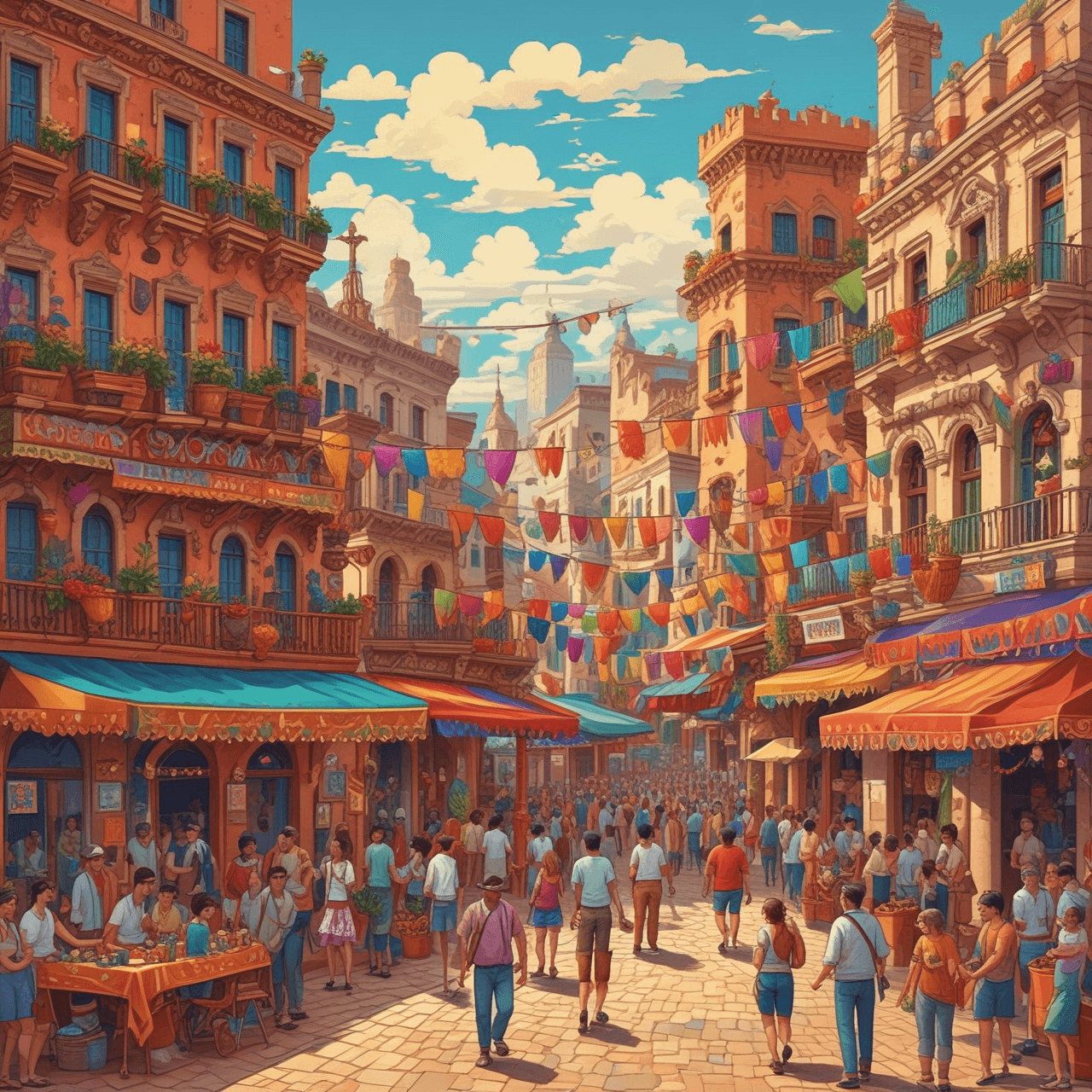 Spanish Command Race game banner