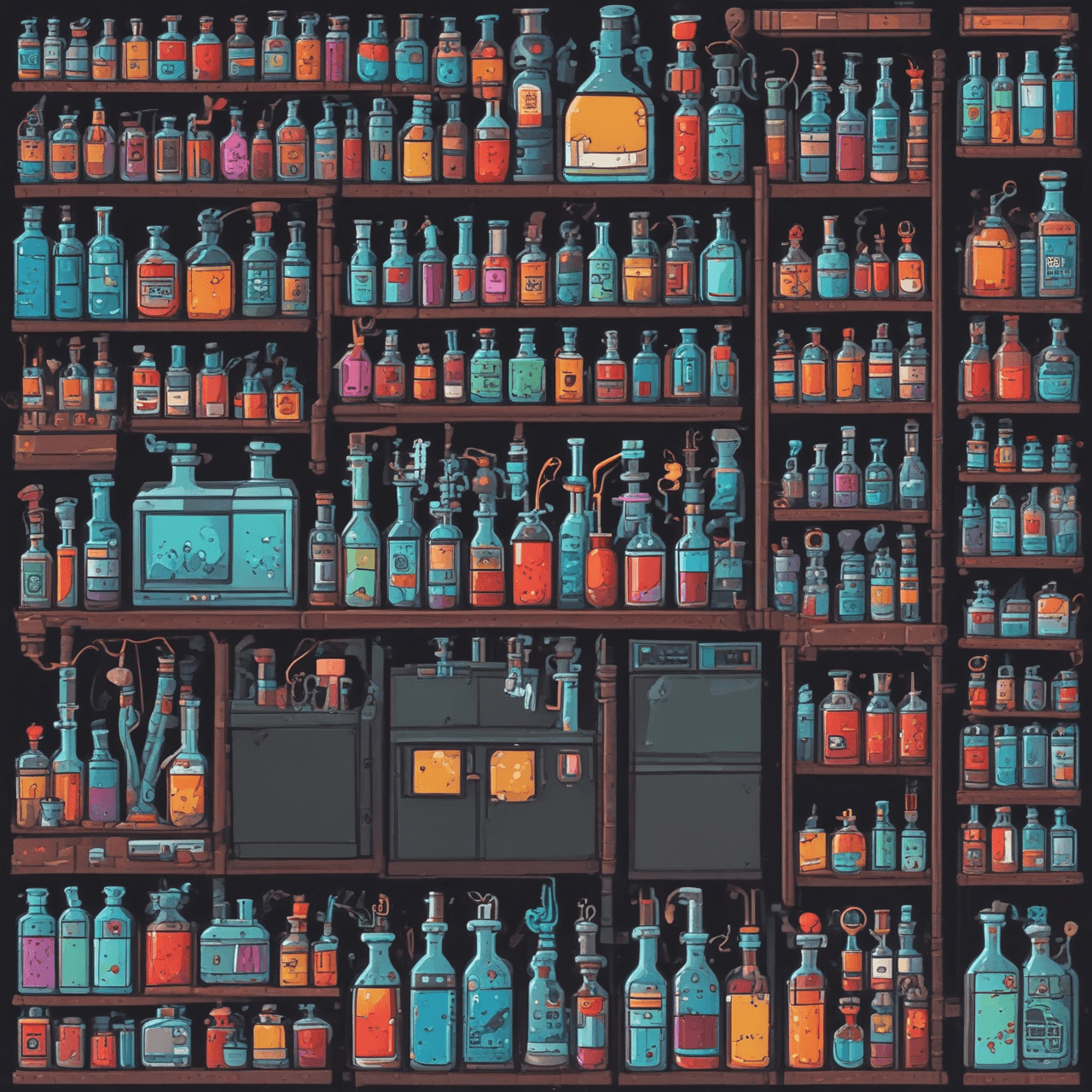 Chemistry Run Quiz game banner