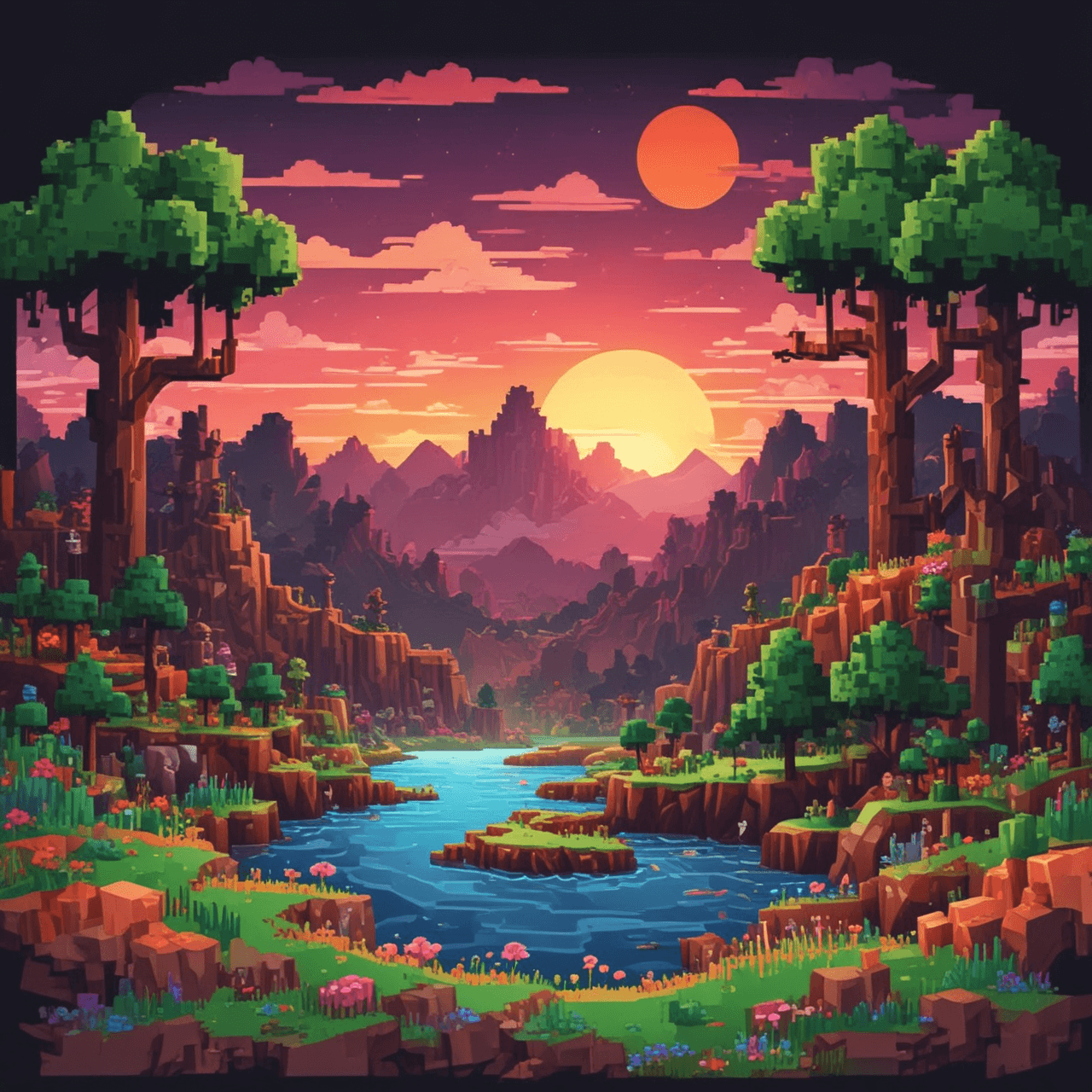 Minecraft Mania game banner