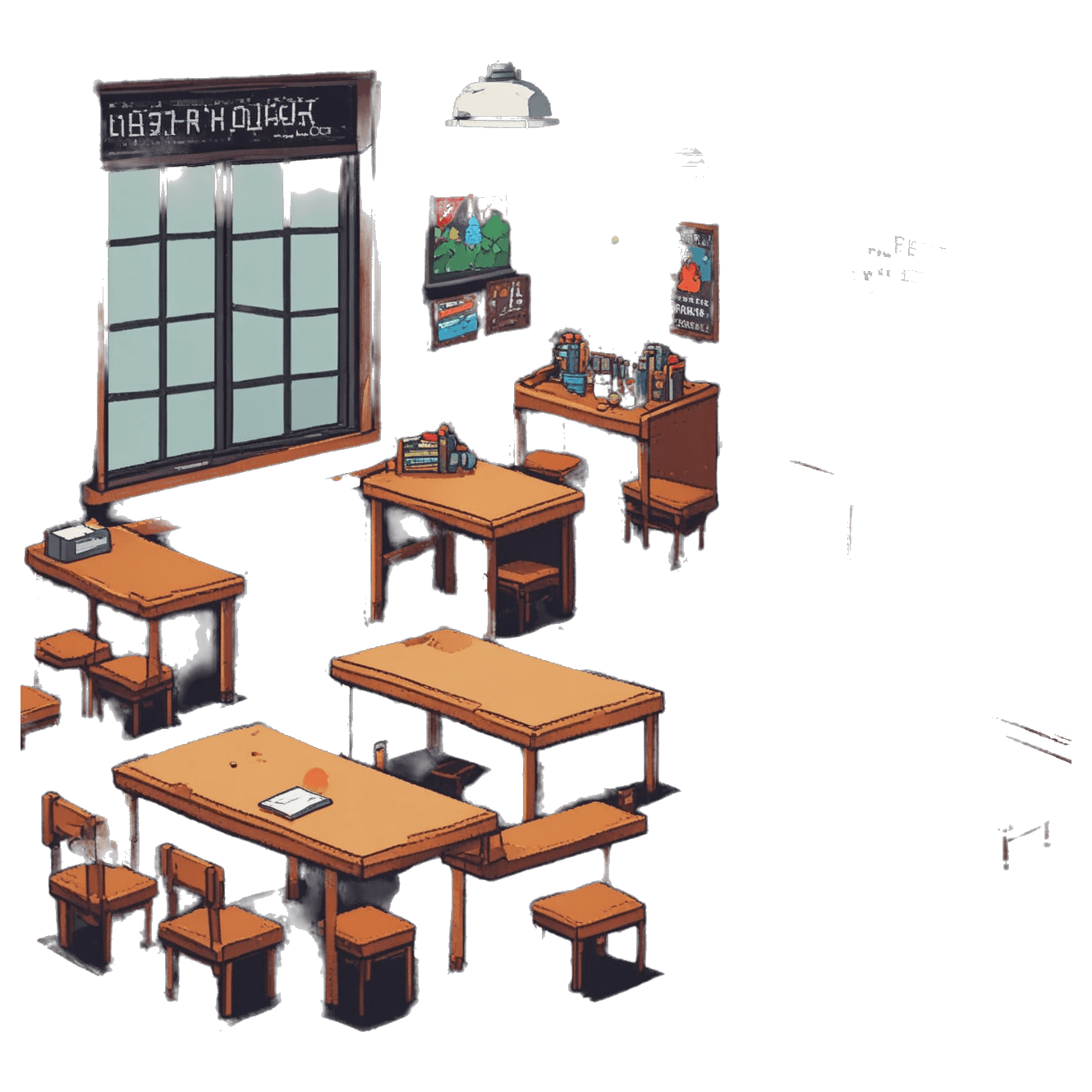 French School Run game banner