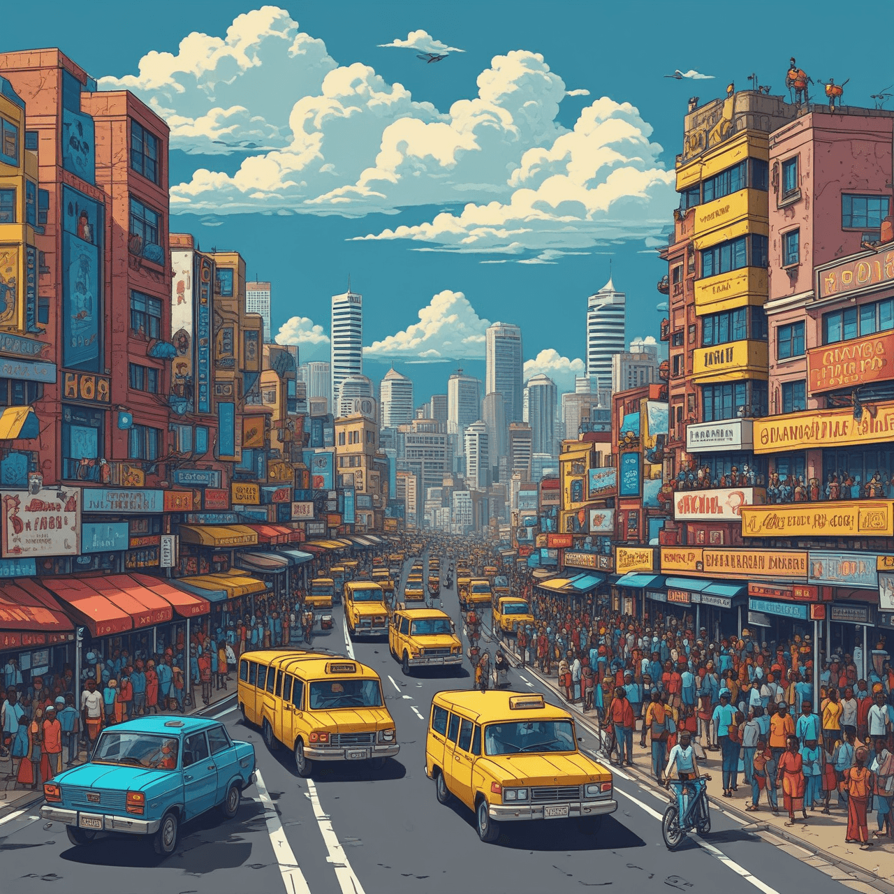 Lagos Traffic Adventure game banner
