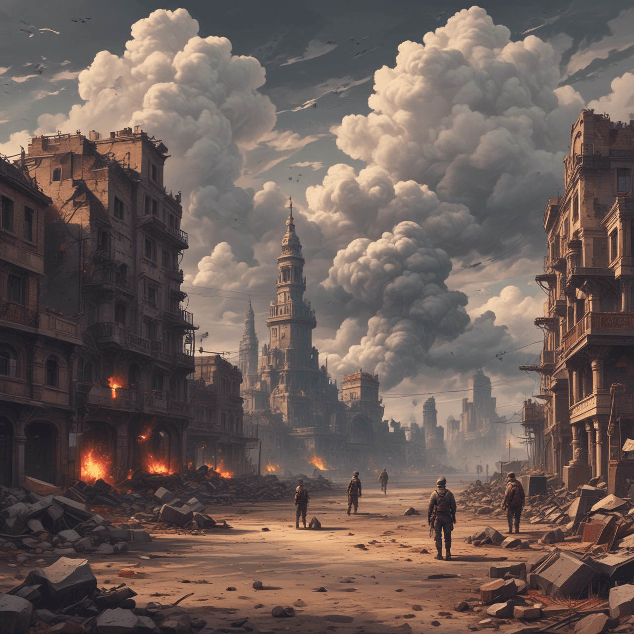 WWII Anime Blitz Quiz game banner