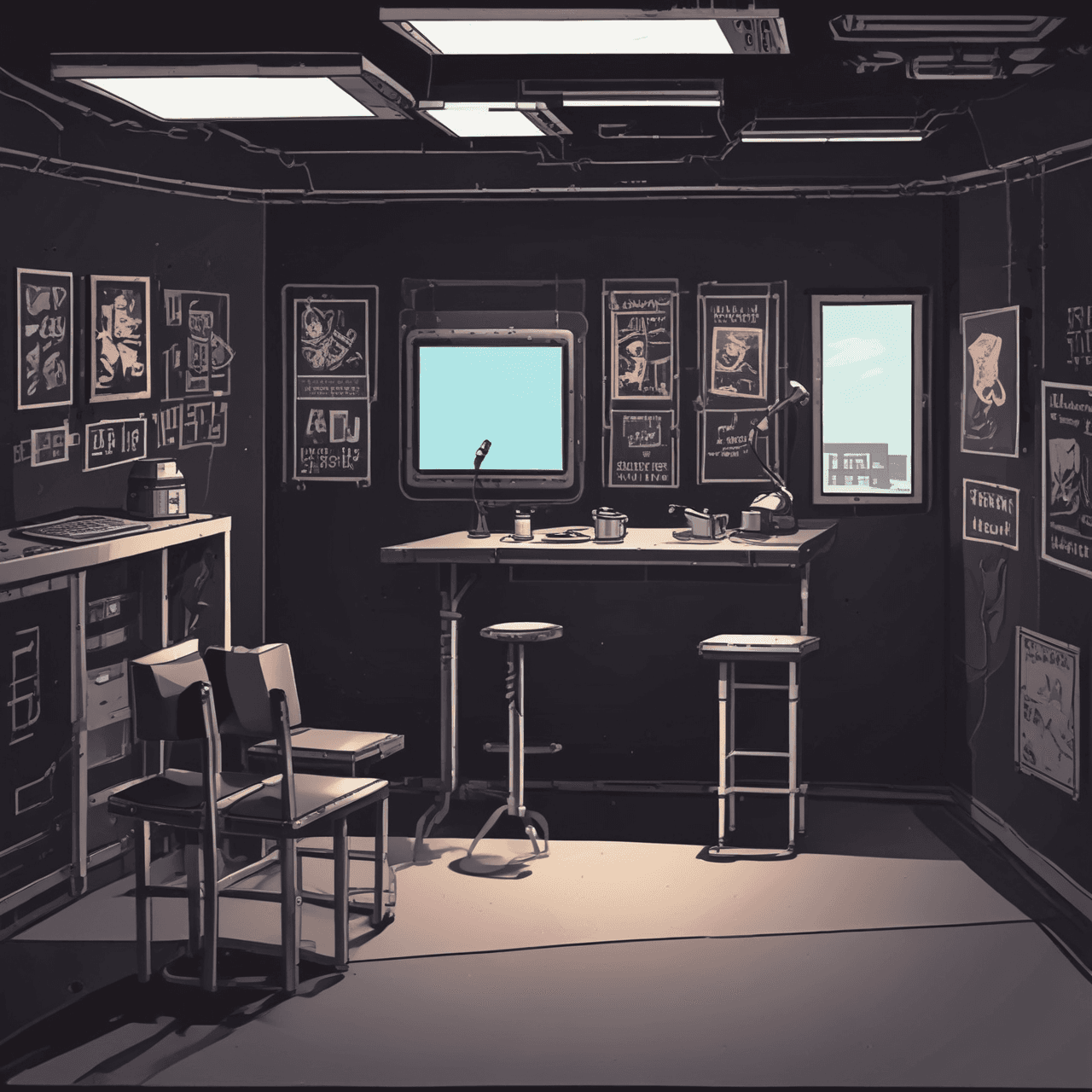 Reid Interrogation Adventure game banner