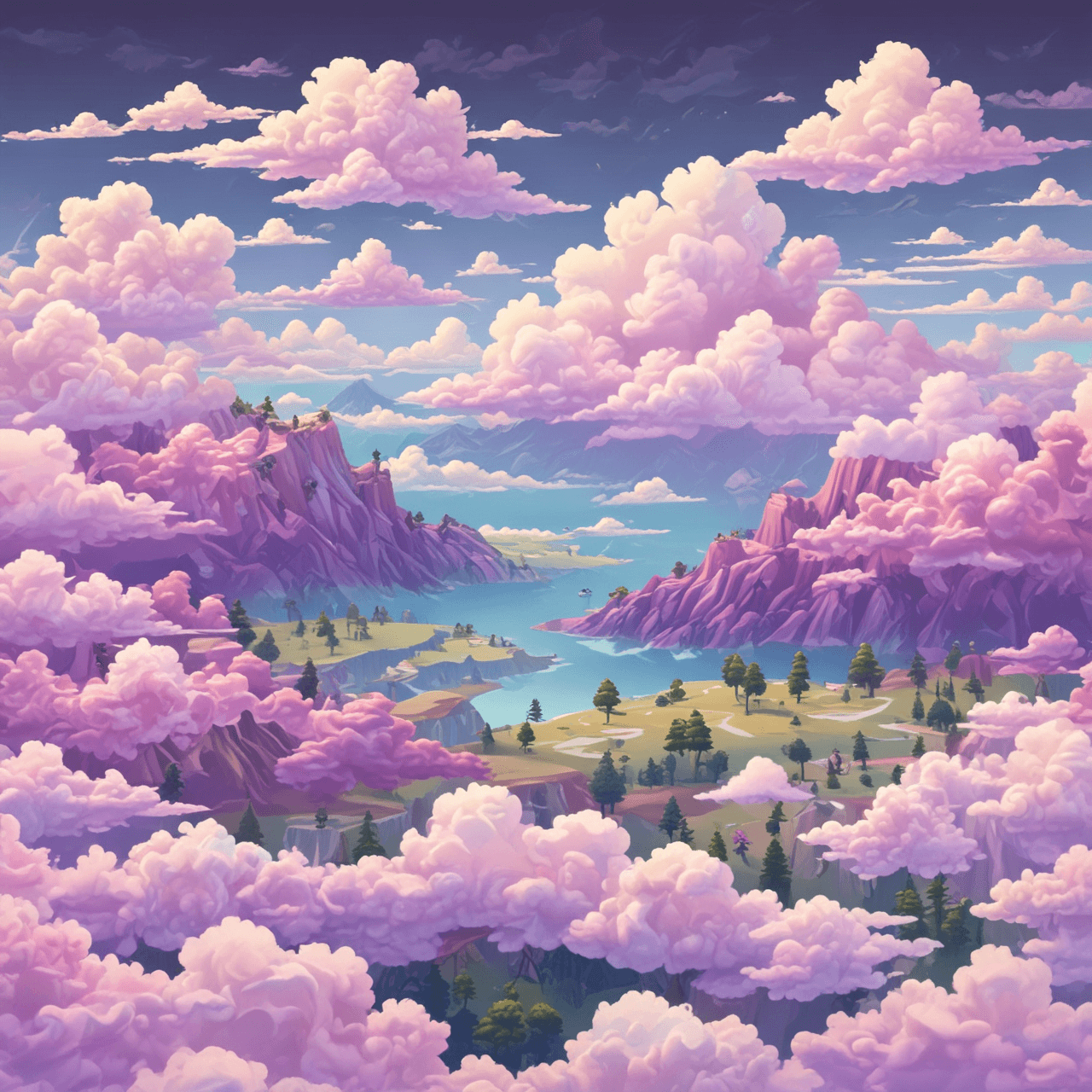 Rizzler Cloud Bridge game banner