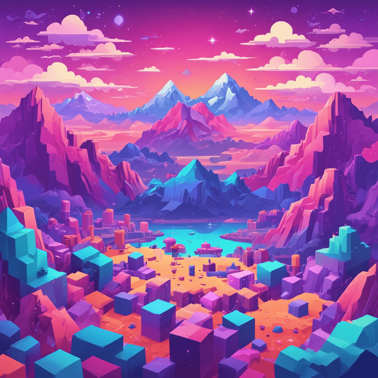 Jetpack Parallelogram Adventure game banner
