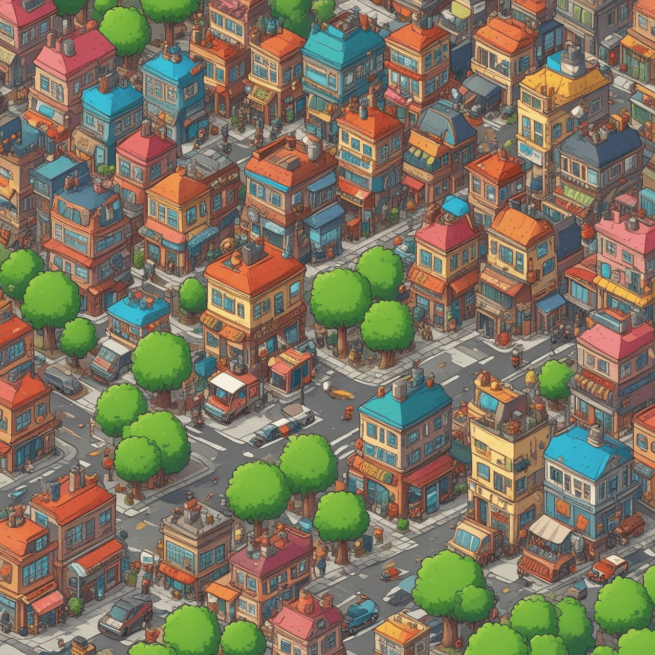 Big City Greens Trivia Race game banner
