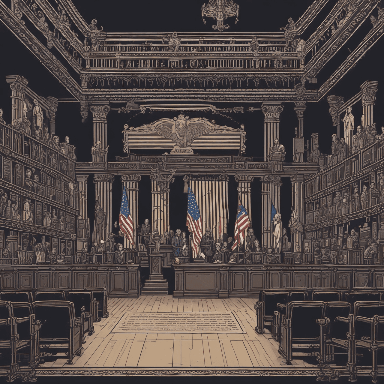 Bill of Rights Runner game banner