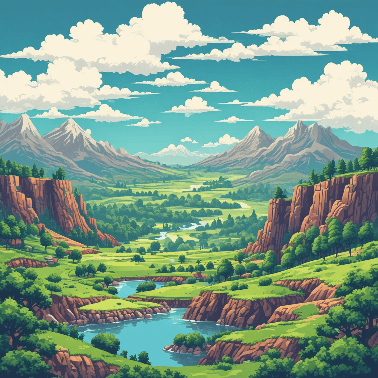 Nature Jump game banner