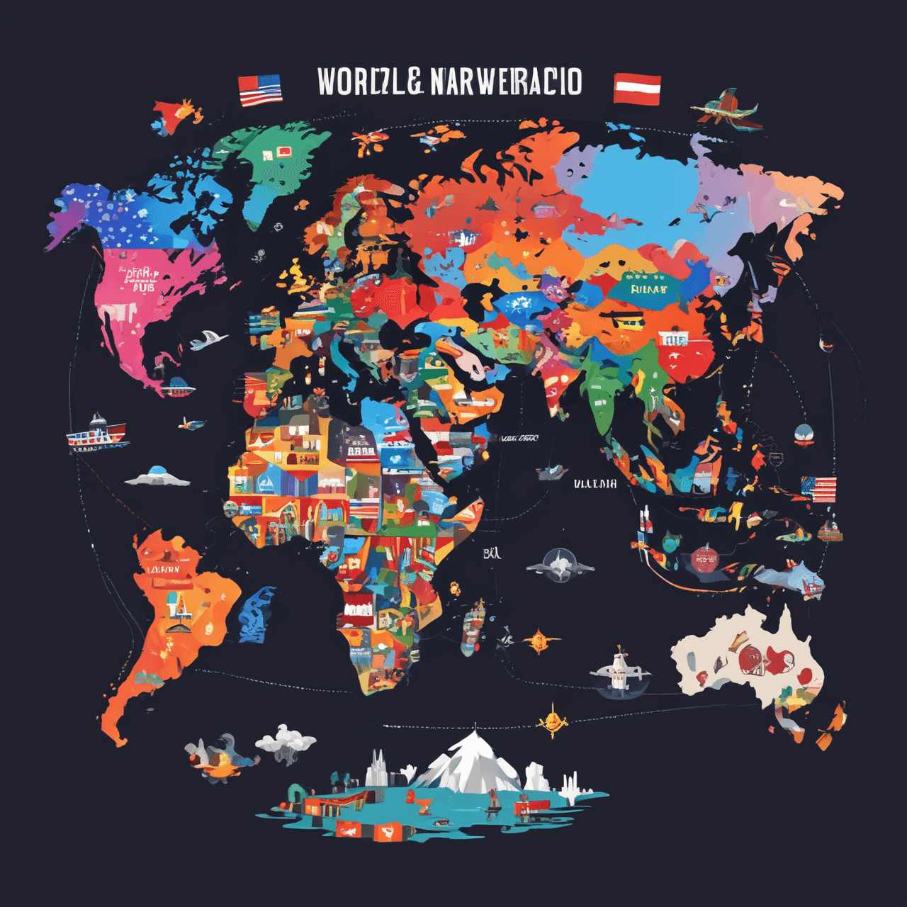 Course de Puissance Mondiale game banner