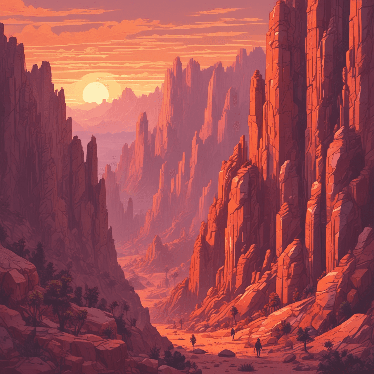 Rock Cycle Run game banner
