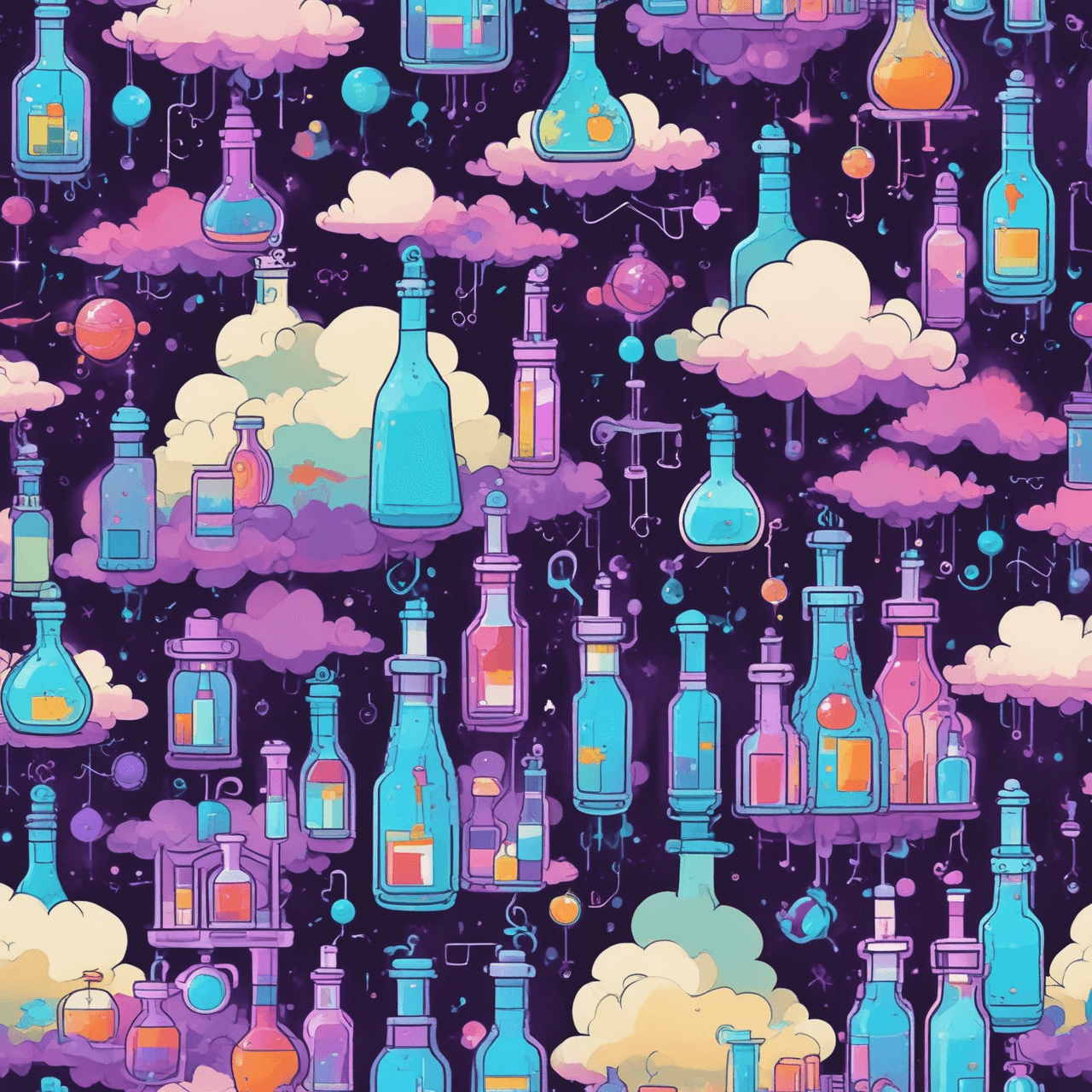 Science Cloud Bridge Quiz game banner