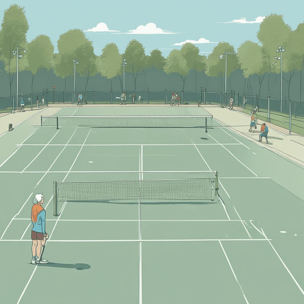 Pickleball Pro Run game banner