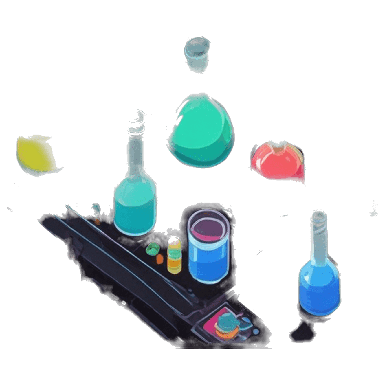 Chemistry Cloud Hop game banner
