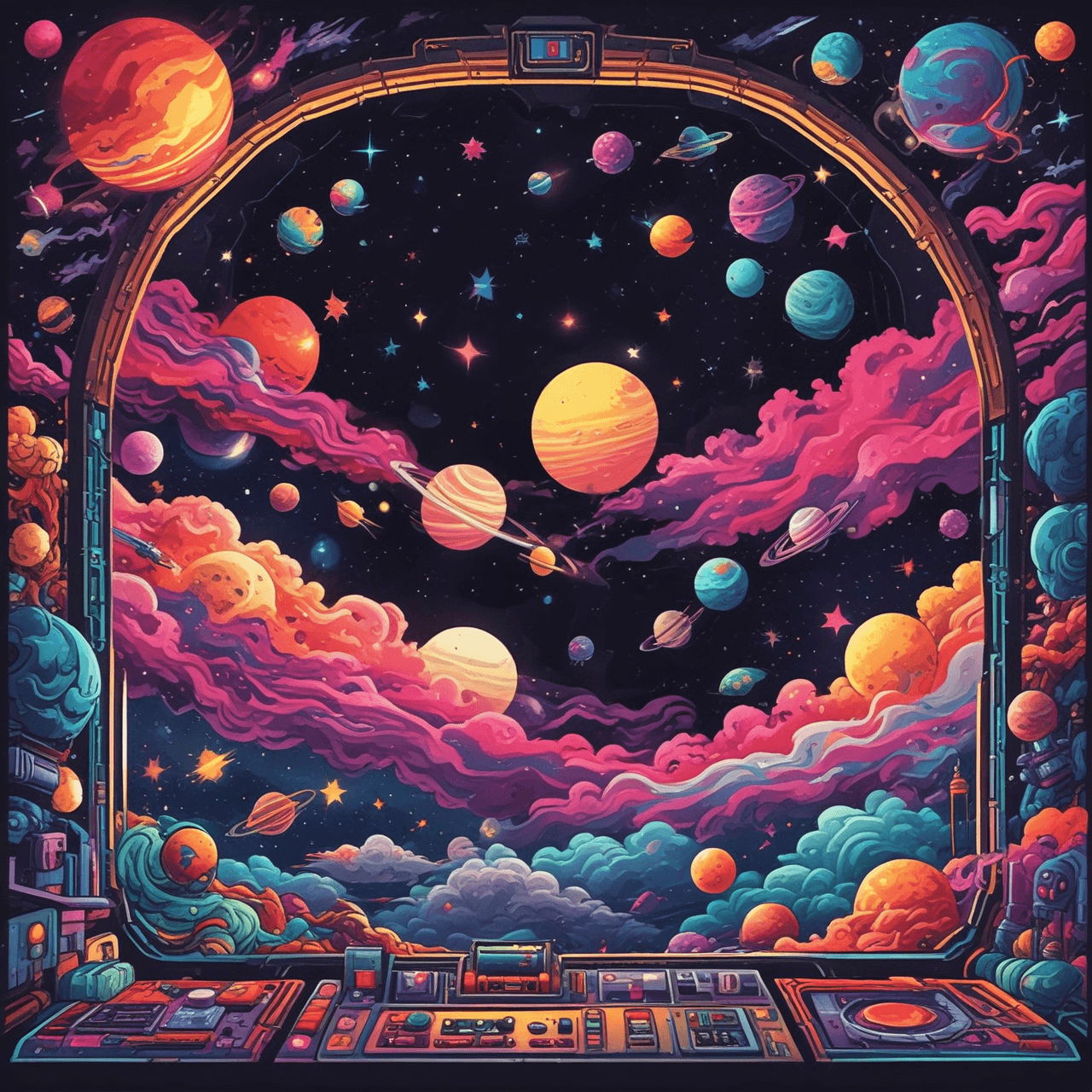 Cosmic Runner Quiz game banner