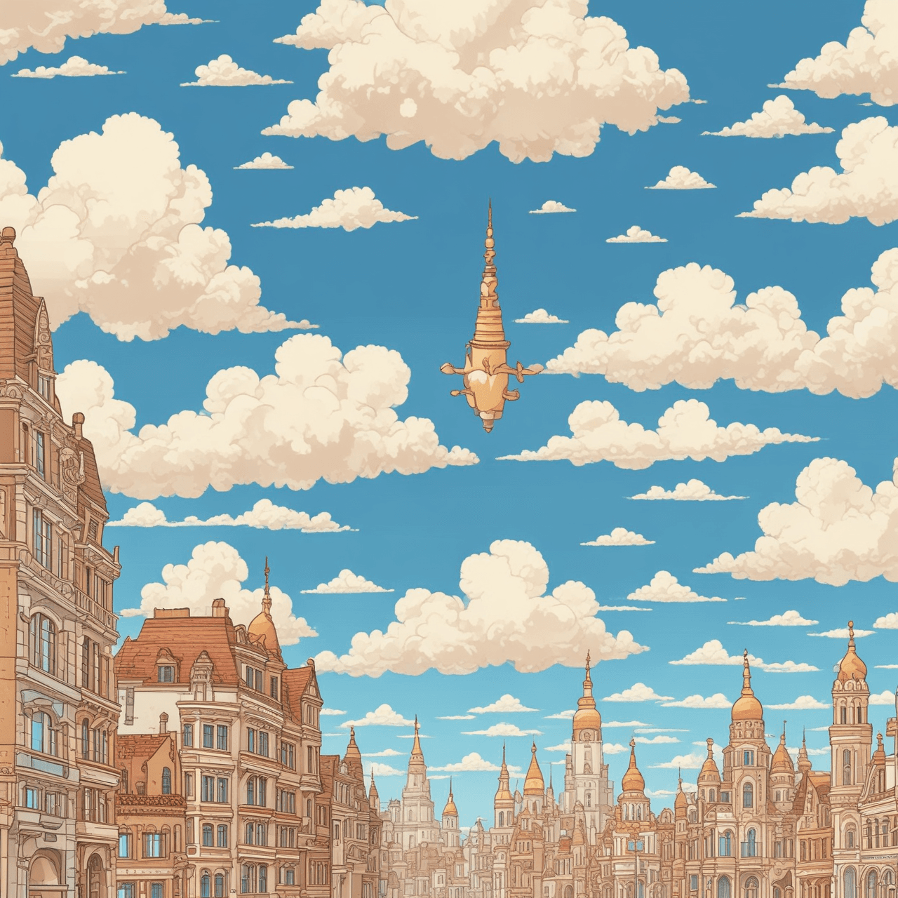 Baguette Clouds of Style game banner