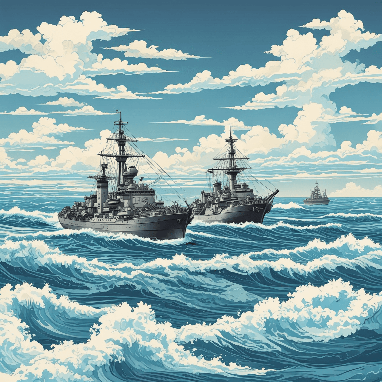 Sea Battle Run game banner