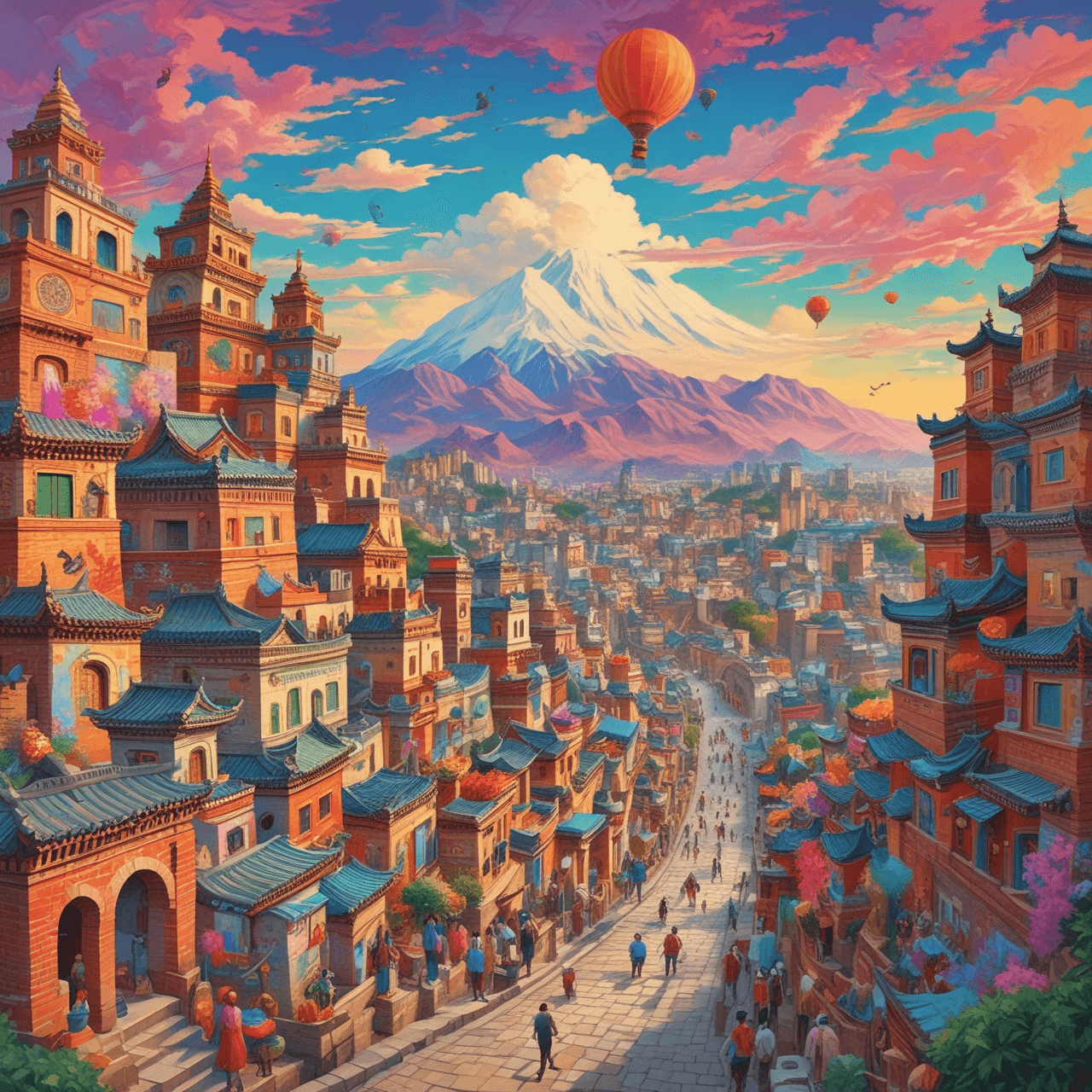 Asia Run Quiz game banner
