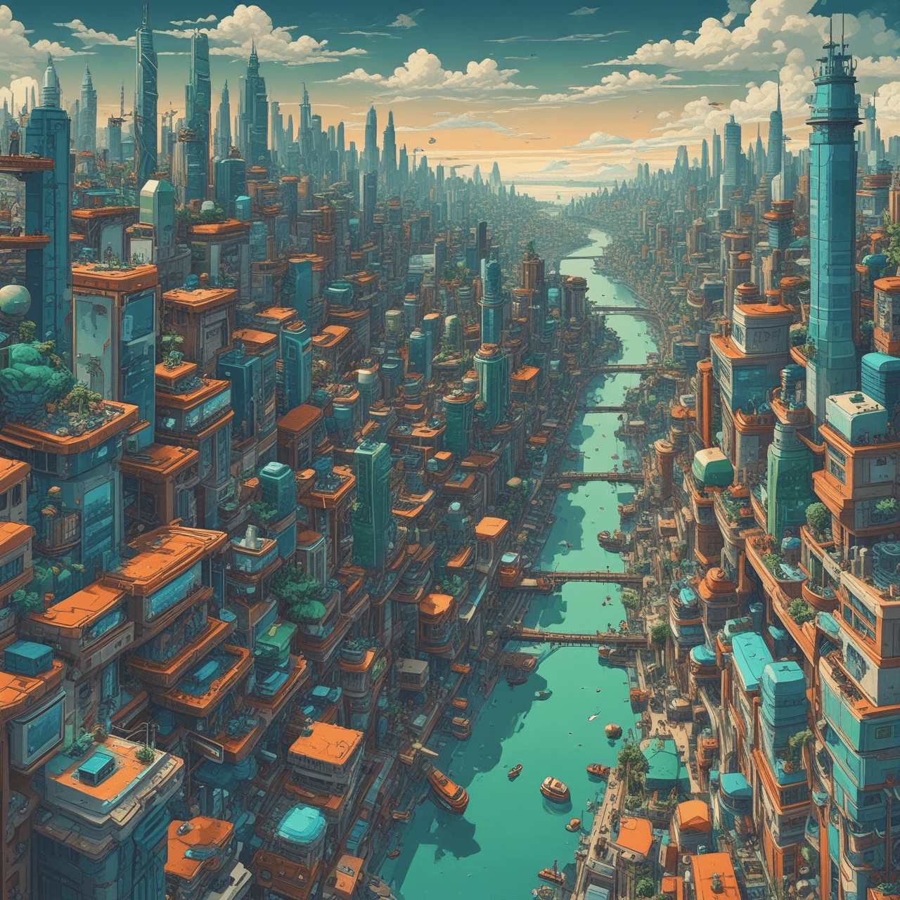 Eco-Population Dash game banner