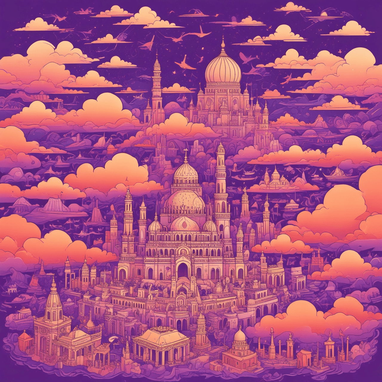History Cloud Bridge game banner