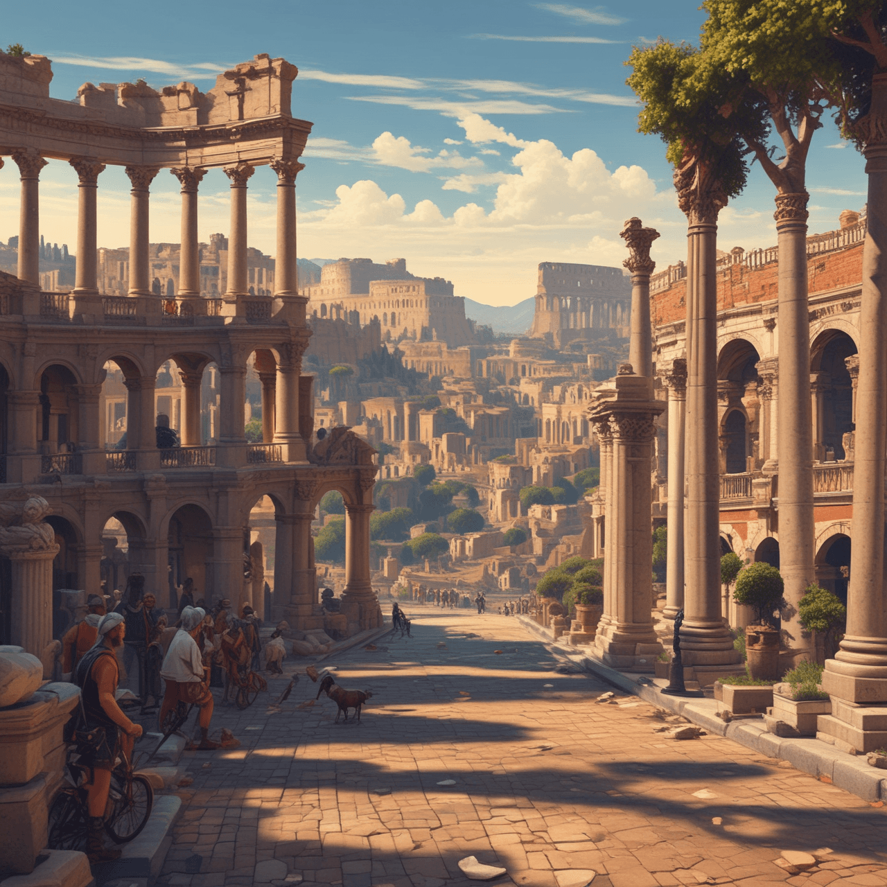 Roman Empire Run game banner