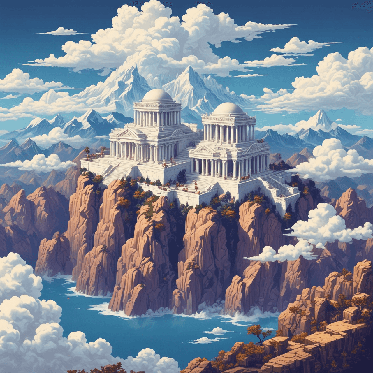 Olympus Cloud Bridge game banner