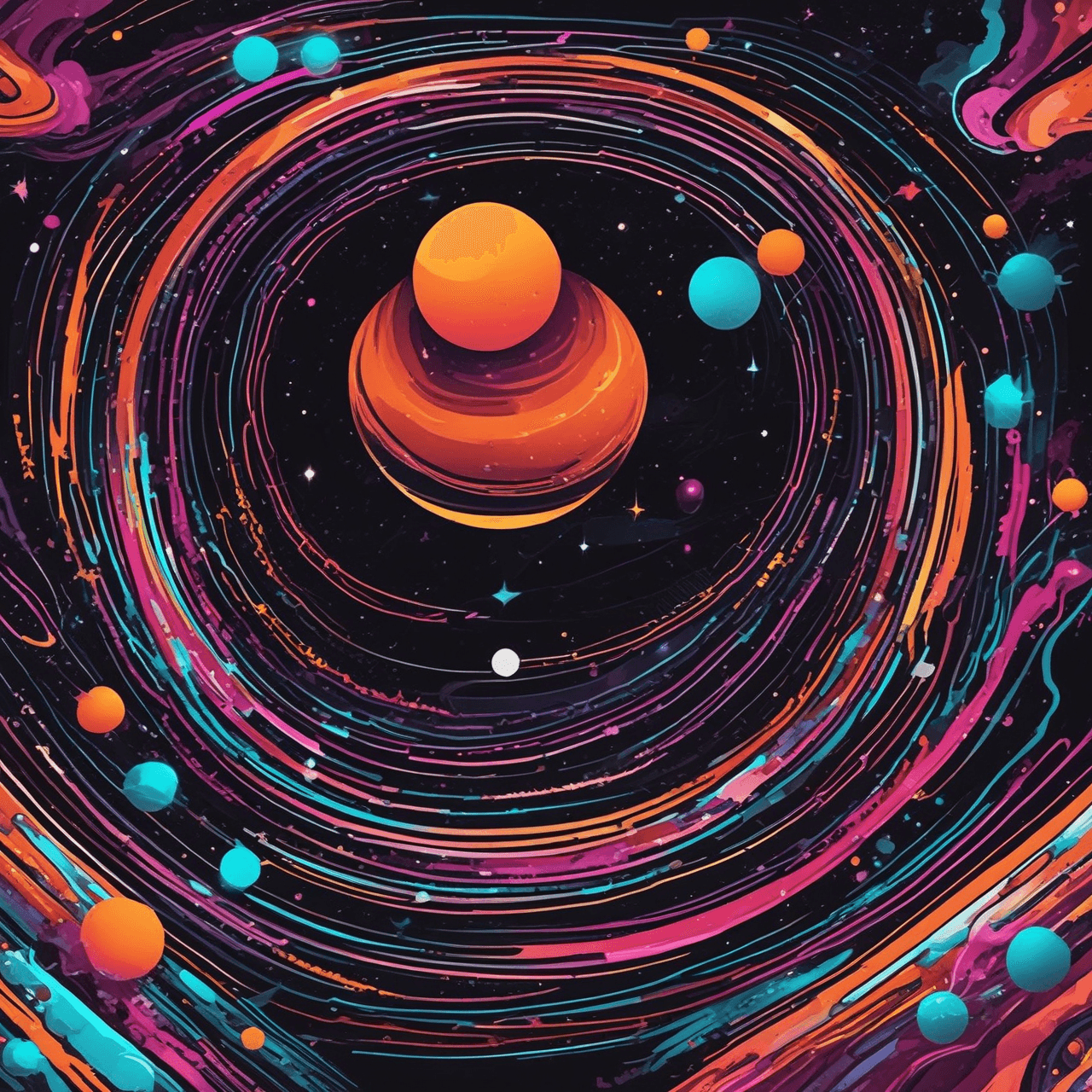 Cosmic Physics Jetpack game banner