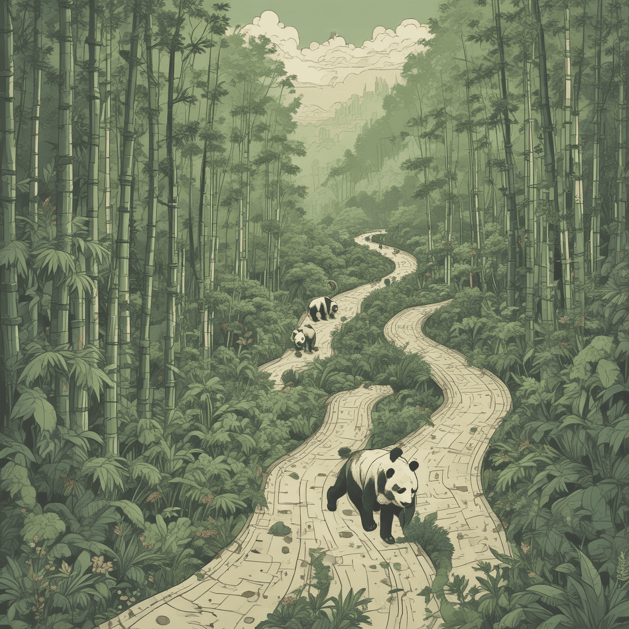 Algebra Panda Run game banner