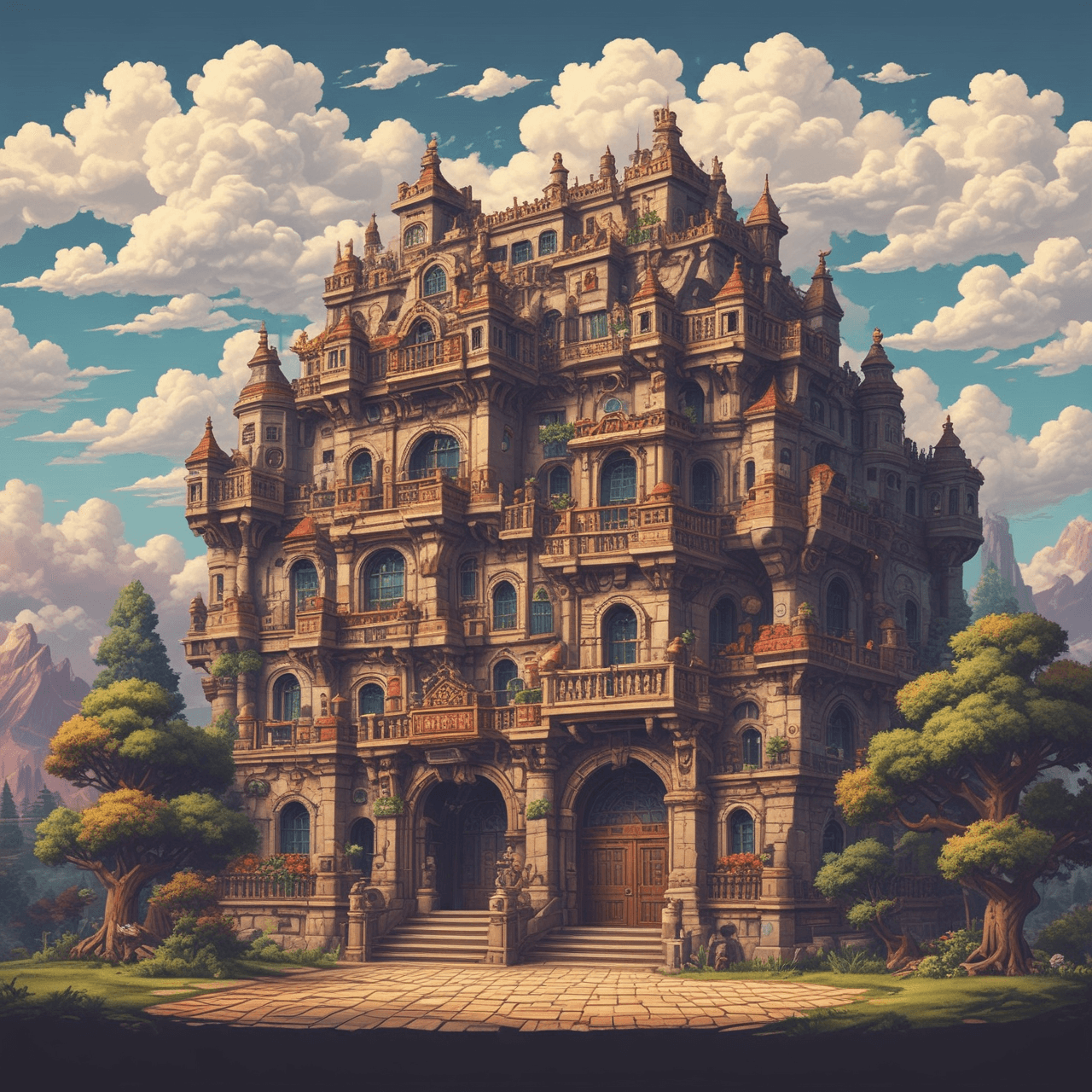 Hic, Haec, Hoc Wolkenbrücke game banner