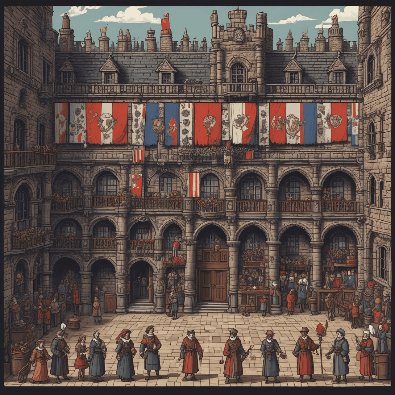Tudor Dynasty Dash game banner
