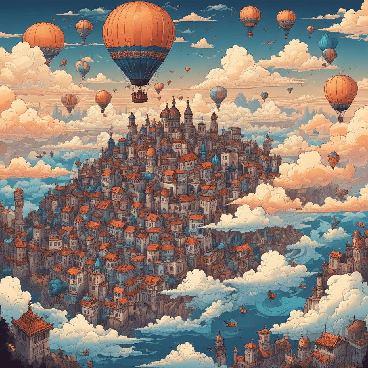 Renaissance Cloud Hop game banner