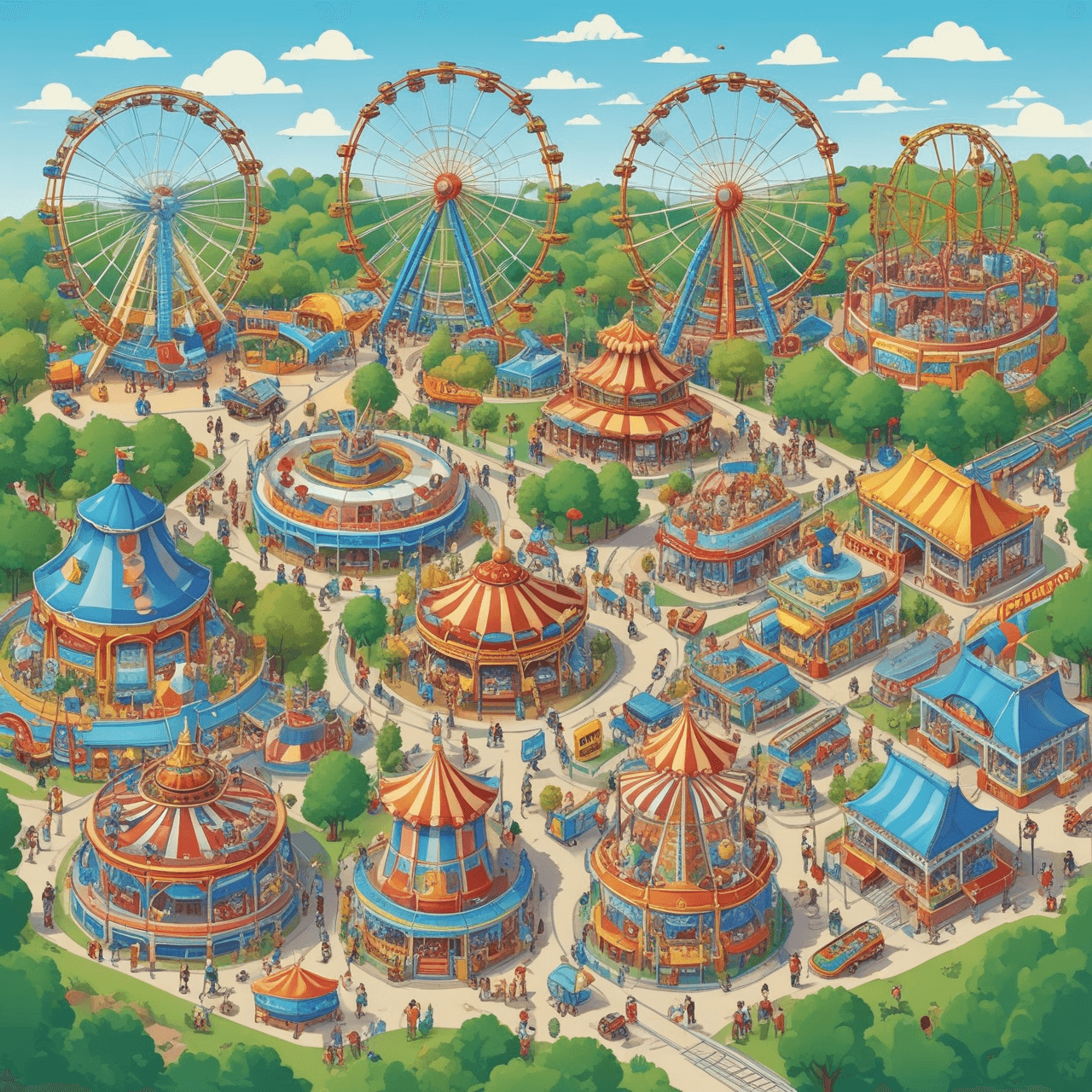 RCT Tycoon Run game banner