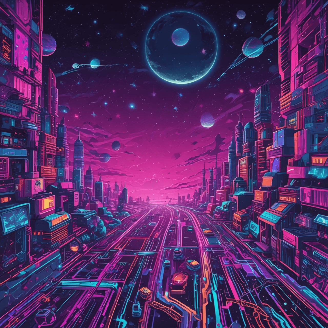 Cosmic Development Run game banner