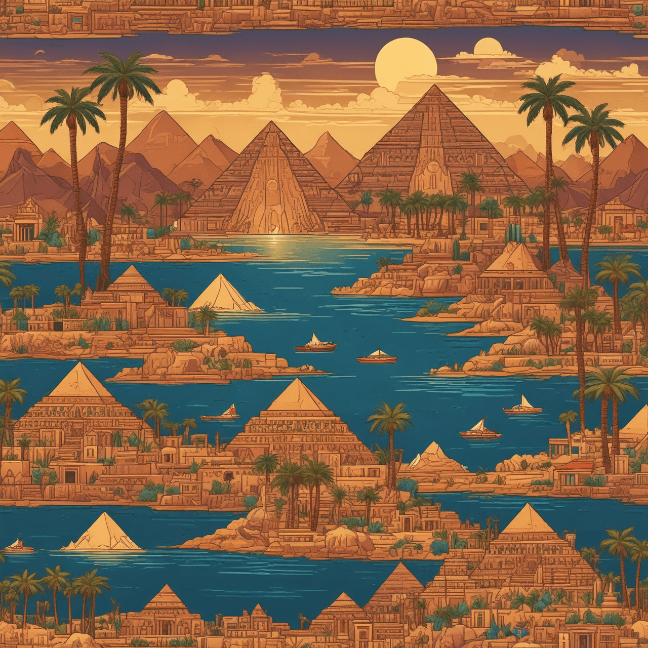 Nile Navigator Quiz game banner