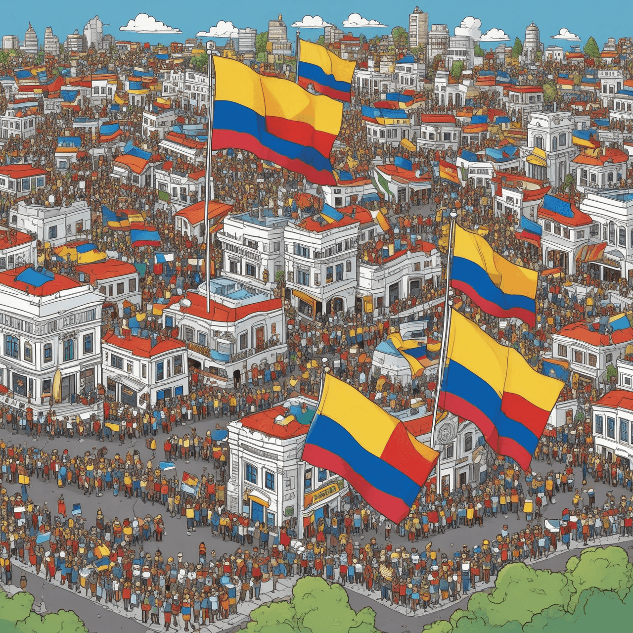Participa Colombia game banner