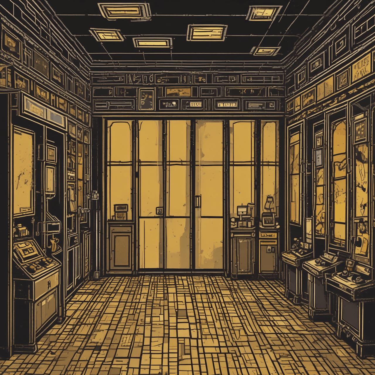 Yellow Wallpaper Run game banner