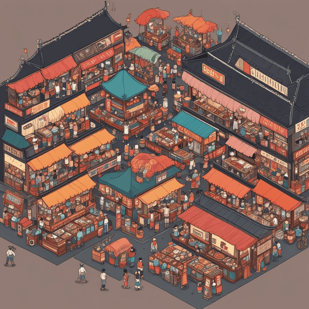 Japanese Food Count & Order Bridge game banner