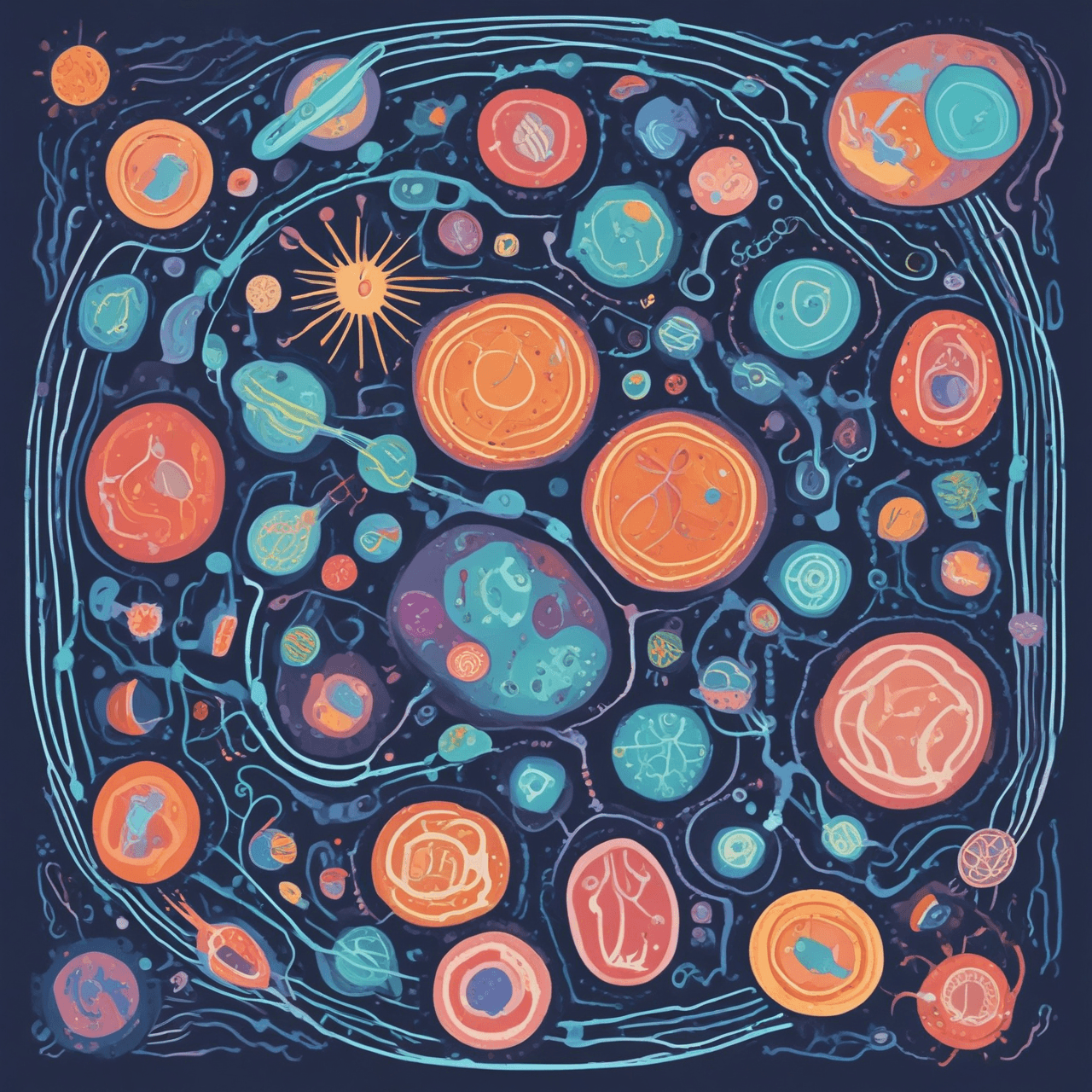 Cell Structure Run game banner