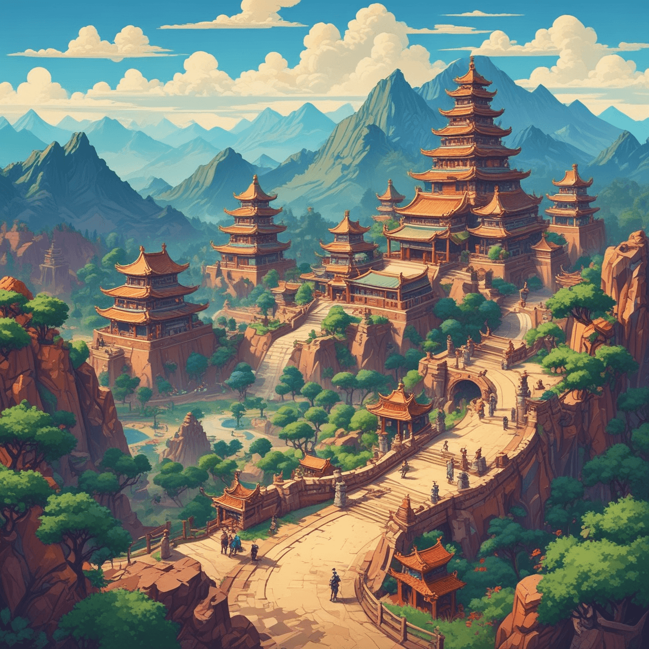 Han Dynasty Scroll Race game banner
