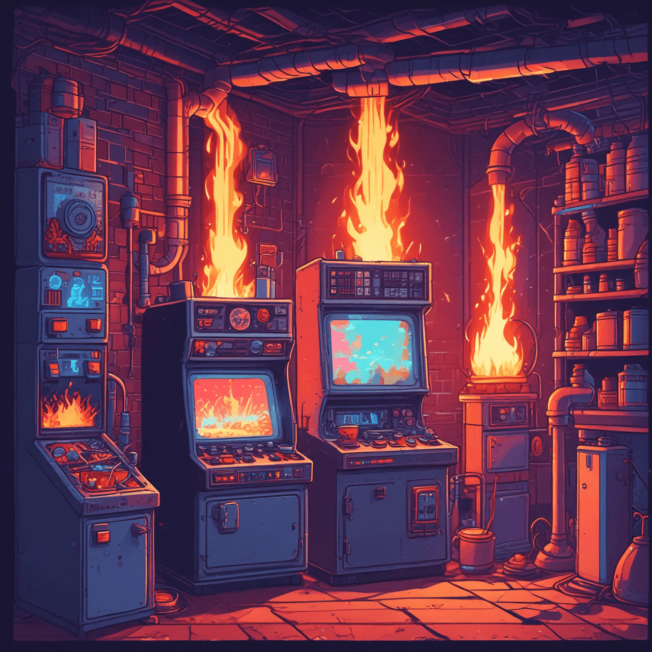 Thermal Transfer Run game banner