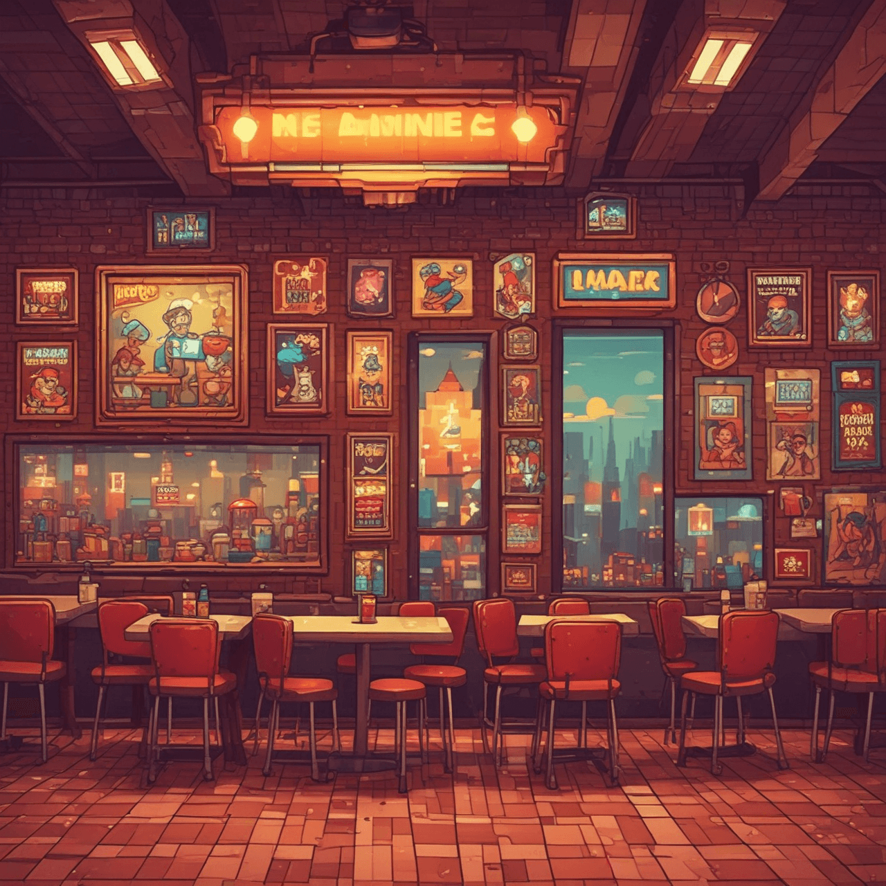 Restaurant Taalquiz game banner