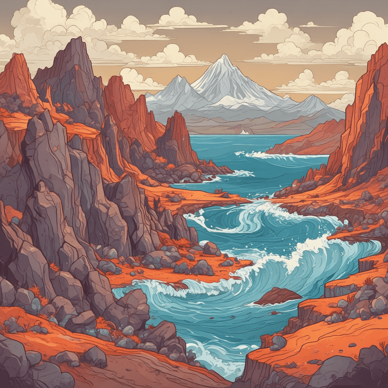 Rock Cycle Quiz Adventure game banner