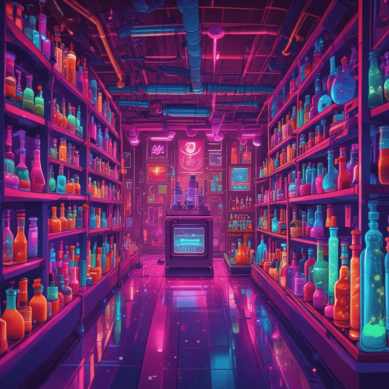 Chemistry Lab Dash game banner