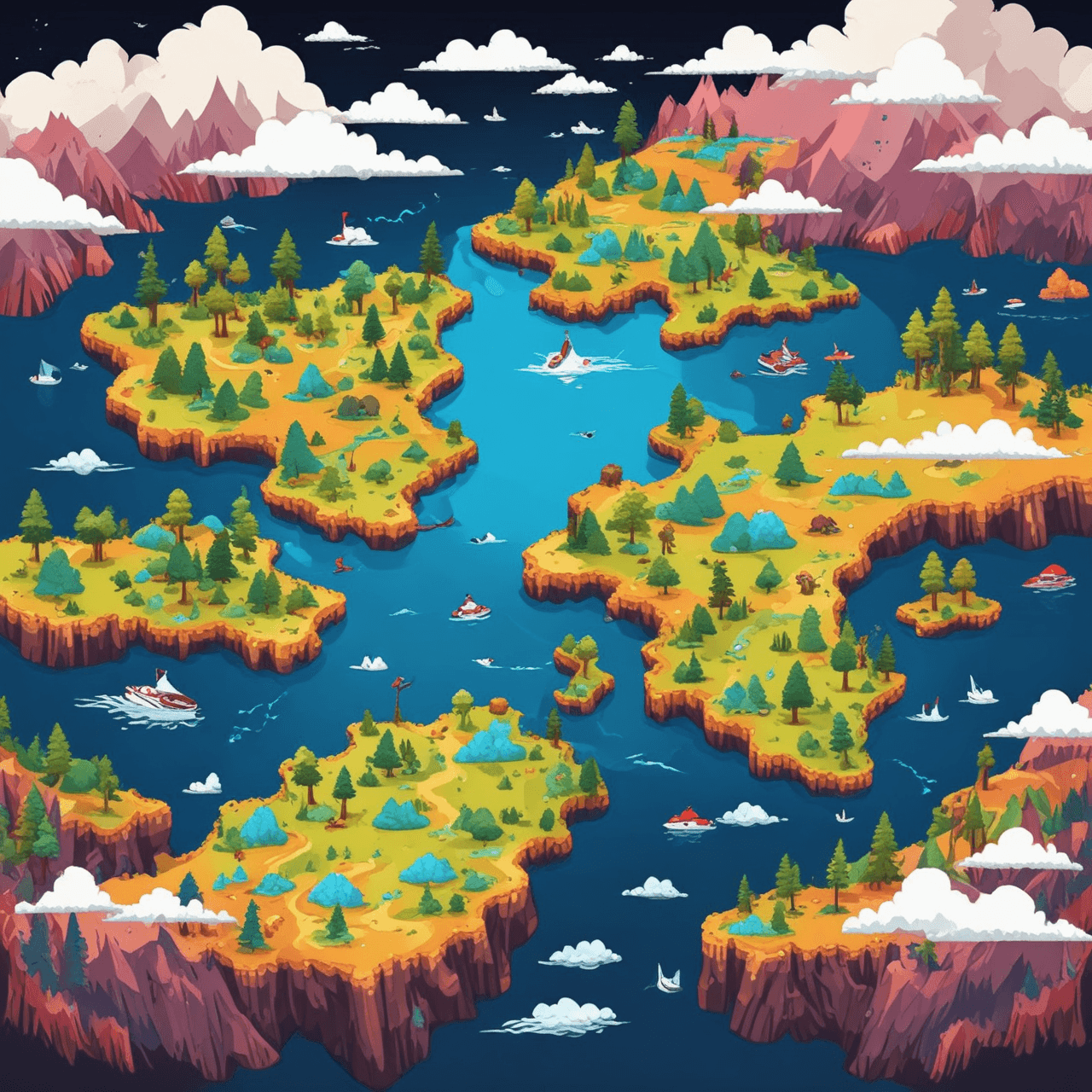 Geography Runner Quiz game banner