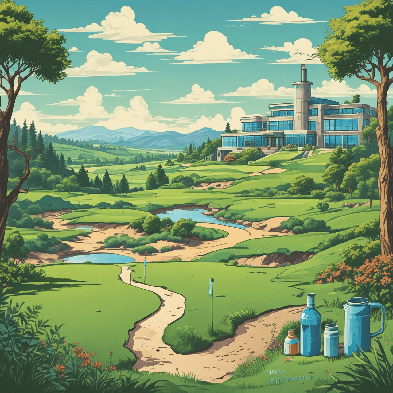 Organic Chemistry Golf Run game banner