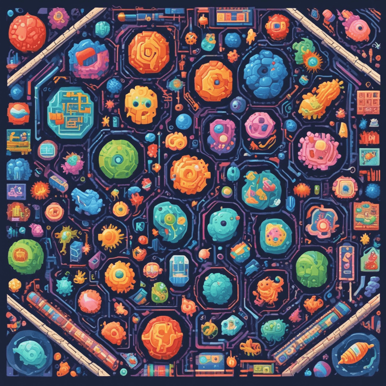 Zellteilungs-Sprung game banner
